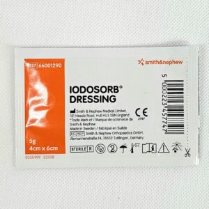 Jodosorb obvaz 5g 4* 6cm 1ks obvaz s jódem